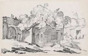 La Gruta de la Ninfa Egeria de Joseph Marie Vien