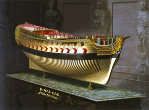 HMS Royal Oak, 1773-75 de Joseph Marshall