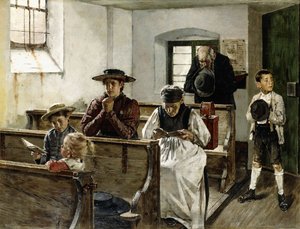 Una familia en oración