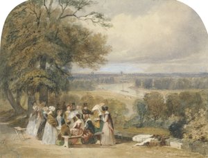 Un Picnic en Richmond Hill de Joseph Murray Ince