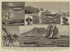 Un crucero de reconocimiento entre las Islas Salomón