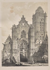 Arquitectura de la Edad Media: En Senlis de Joseph Nash