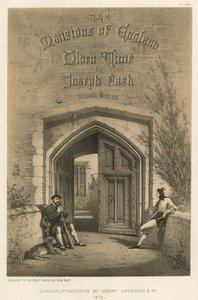 Entrada a la Casa del Foso, Ightham, Kent