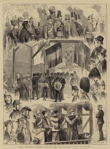 Notas de nuestro artista durante la visita de voluntarios a Havre de Joseph Nash