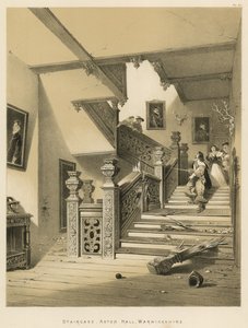 Escalera, Aston Hall, Warwickshire