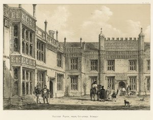 Sutton Place, cerca de Guilford, Surrey de Joseph Nash