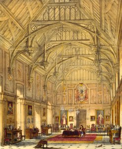 El Gran Salón, Biddington, Surrey, 1600, de 