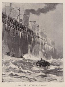 El naufragio de un transatlántico en las Hébridas