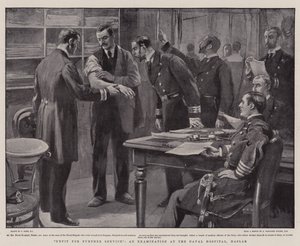 No apto para más servicio, un examen en el Hospital Naval, Haslar de Joseph Nash