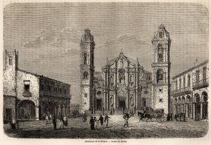 La Catedral de La Habana, Cuba de Joseph Navlet