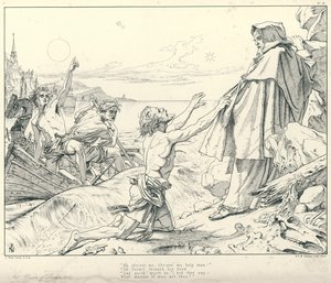 Ilustración para La Balada del Viejo Marinero de Coleridge