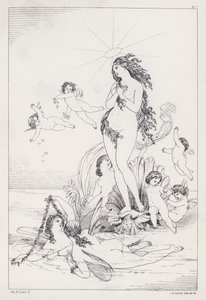 Prometeo Liberado de Shelley, Acto II, Escena 5 de Joseph Noel (after) Paton