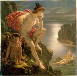 Oberón y la sirena de Joseph Noel Paton