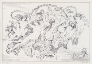 Prometeo liberado de Shelley, Acto III, Escena 2 de Joseph Noel after Paton