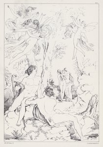 Prometeo liberado de Shelley, Acto II, Escena 2 de Joseph Noel after Paton