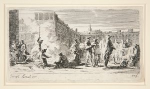 Le Bivouac (El Campamento) de Joseph Parrocel