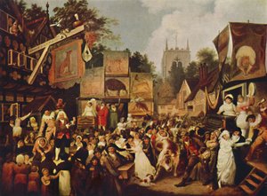 Feria de un pueblo, 1942 de Joseph Parry