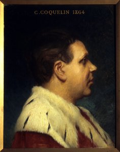 Retrato de Constant Poppy (1841-1904). Pintura de Joseph Paul Blanc (1846-1904) de Joseph Paul Blanc