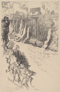 Tivoli americano de Joseph Pennell