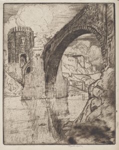 Arco del Puente de Alcántara de Joseph Pennell