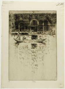 Palacio Bizantino, Venecia de Joseph Pennell