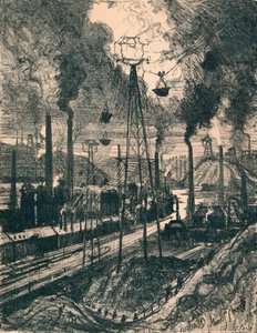 Charleroi, 1911, 1914 de Joseph Pennell