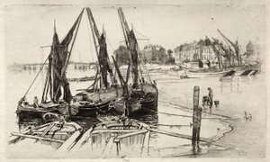 Chelsea, No. 1, 1886 de Joseph Pennell