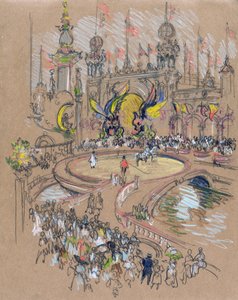 Coney Island de Joseph Pennell