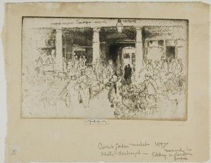 Covent Garden de Joseph Pennell