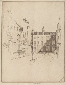 Cowley Street, Westminster de Joseph Pennell