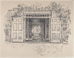 Entrada, Wyck de Joseph Pennell