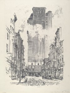 Calle Sansom de Joseph Pennell