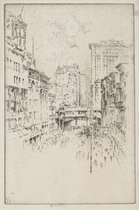 Calle Cuarenta y Dos de Joseph Pennell