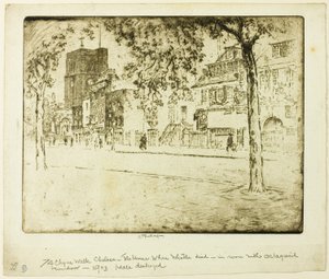 Casa donde murió Whistler