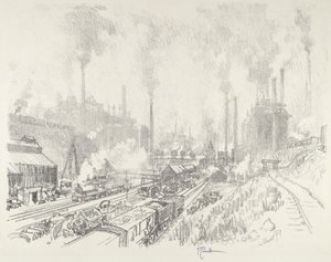 En la tierra del hierro y el acero de Joseph Pennell