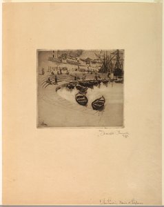 Lugar de desembarco, Livorno de Joseph Pennell