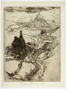 Le Puy, Tercera Placa de Joseph Pennell