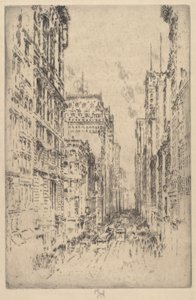 Broadway inferior de Joseph Pennell