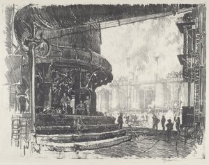 Fabricación de arrabio de Joseph Pennell