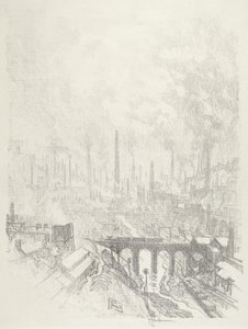 Ciudad de municiones, No.I de Joseph Pennell