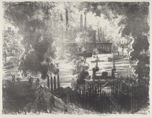 Río de municiones de Joseph Pennell