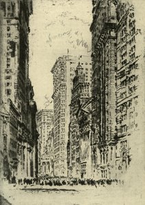 Ciudad de Nueva York de Joseph Pennell
