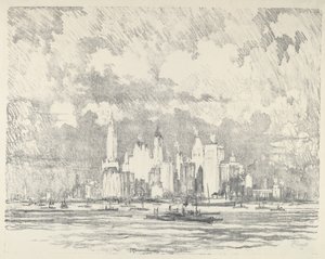 Nueva York desde la Isla Ellis