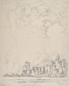 Nueva York desde Brooklyn, 1910
