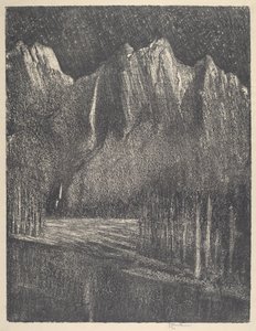 Noche en Yosemite, 1912