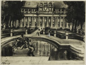 Palacio La Granja de Joseph Pennell