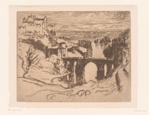 Puente de Alcántara in Toledo St. Martin