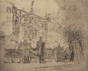 Casa de Rossetti de Joseph Pennell