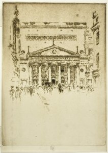 Teatro Royal Haymarket de Joseph Pennell