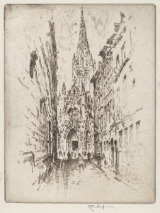 San Maclou, Ruan de Joseph Pennell